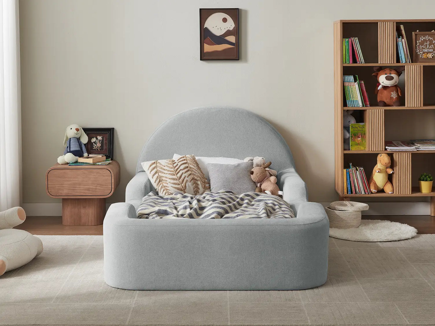 Little Lifely Single Bed - Dove Grey