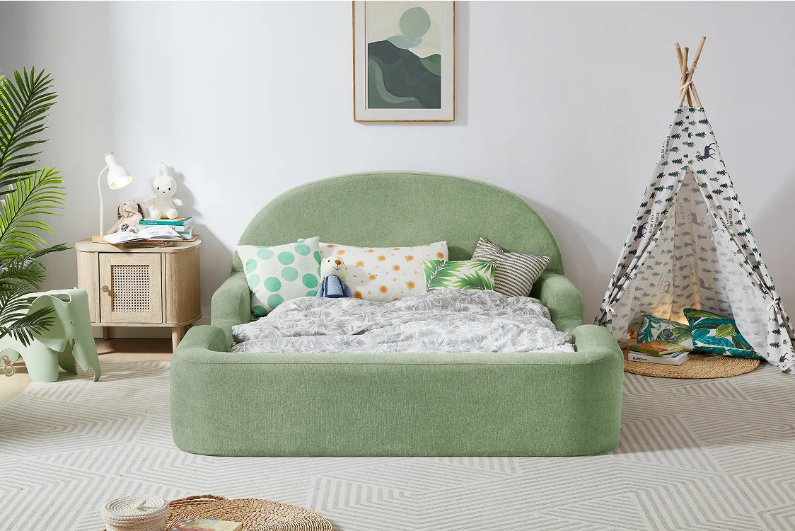 Little Lifely King Single Bed - Pistachio