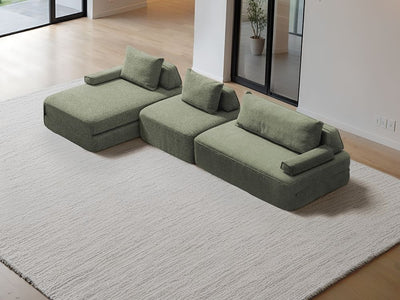 Chaise / 4-Seater Chaise 3.51m / Sage Green