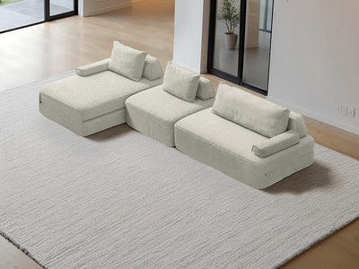 Chaise / 4-Seater Chaise 3.51m / Cream