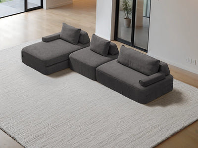 Chaise / 4-Seater Chaise 3.51m / Charcoal