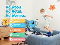 Little Lifely Double Bed - Baby Blue