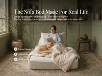 Cushie Modular Sleeper Chair - Cream