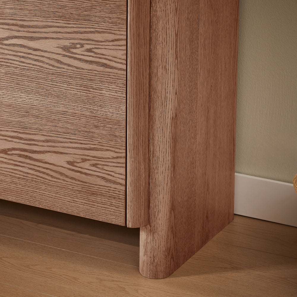 Hank Marble Sideboard - Walnut