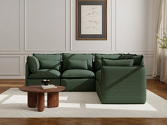 5 Seater / Corner / Dark Green